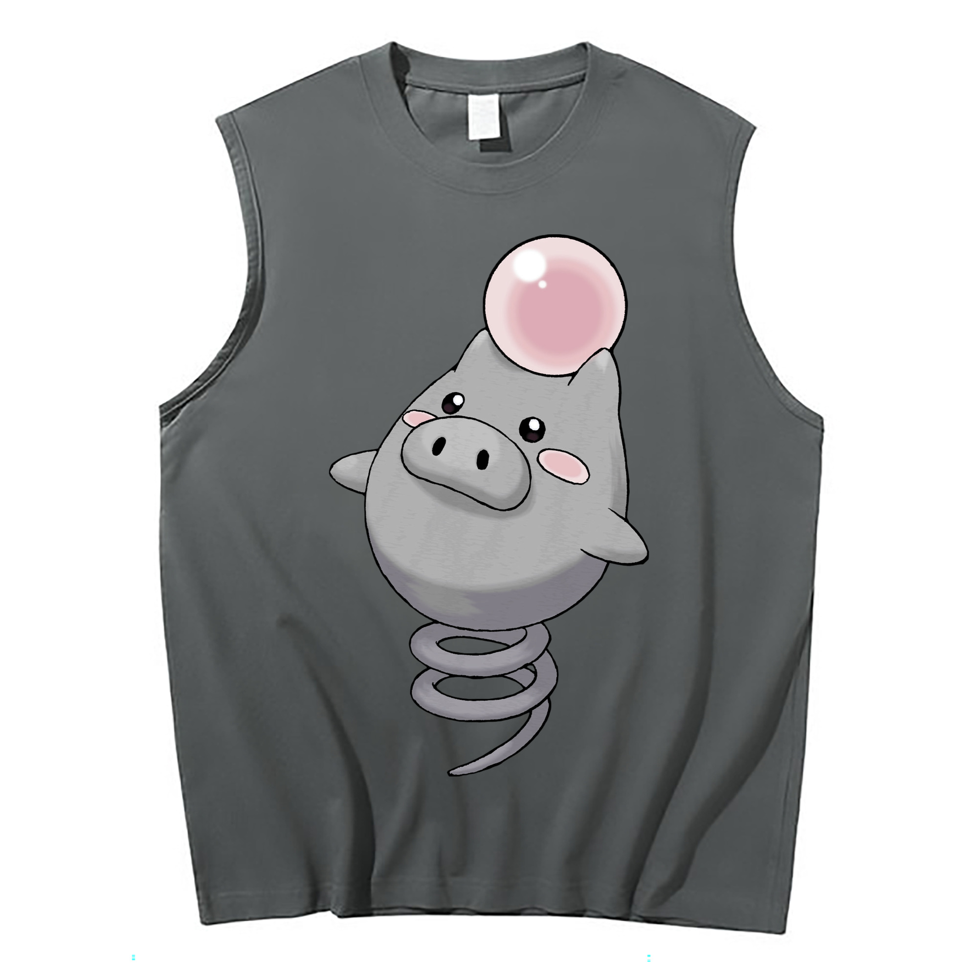 （画像用） ポケットモンスター Pokémon コットン100％タンクトップ（フロントプリント）
